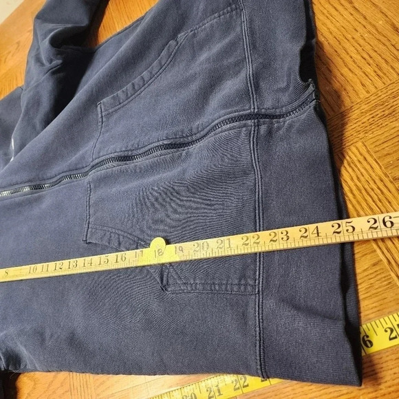 The North Face Men's Navy Blue Hooded Sweatshirt Full Zip Size M - Picture 12 of 12